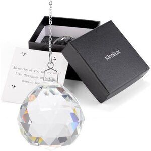 Memorial Gift for Loss of Loved One Remembrance Gifts 40 mm Crystal Ball